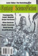 July/August issue of The Magazine of Fantasy & Science Fiction