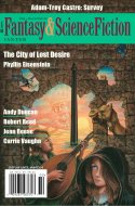 January/February 2019 issue of The Magazine of Fantasy & Science Fiction
